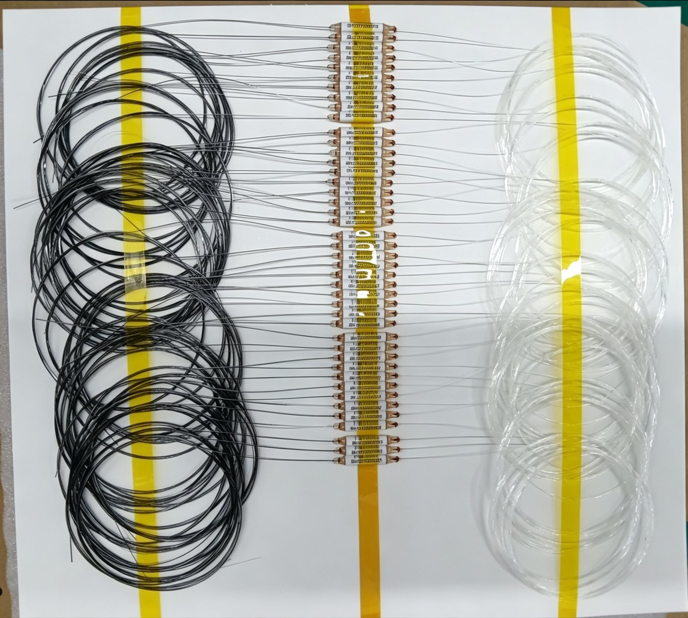 Single-channel DWDM filter devices on the ITU C35 grid position, packed for shipment